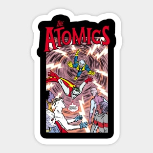 THE ATOMICS Hellzah Poppin'! Sticker